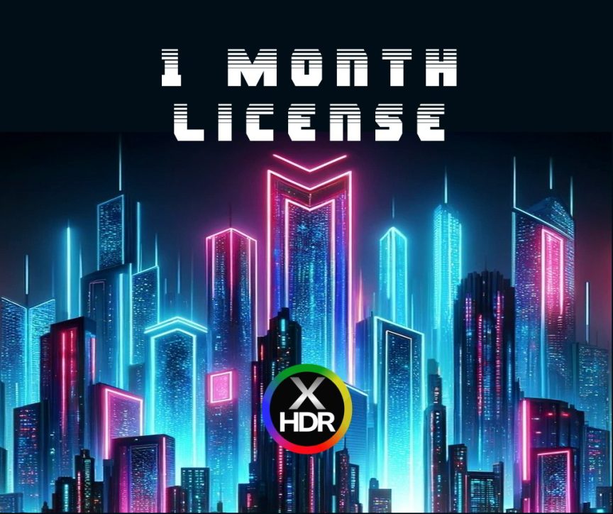 SDR to HDR Video Converter 1 Month License Tekno3d Labs