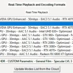 Real-time SDR to HDR Conversion presets