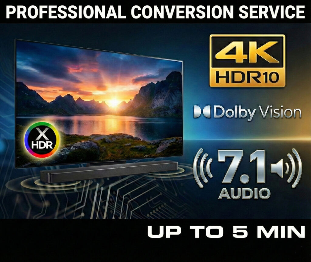 HDR MASTERING SERVICE